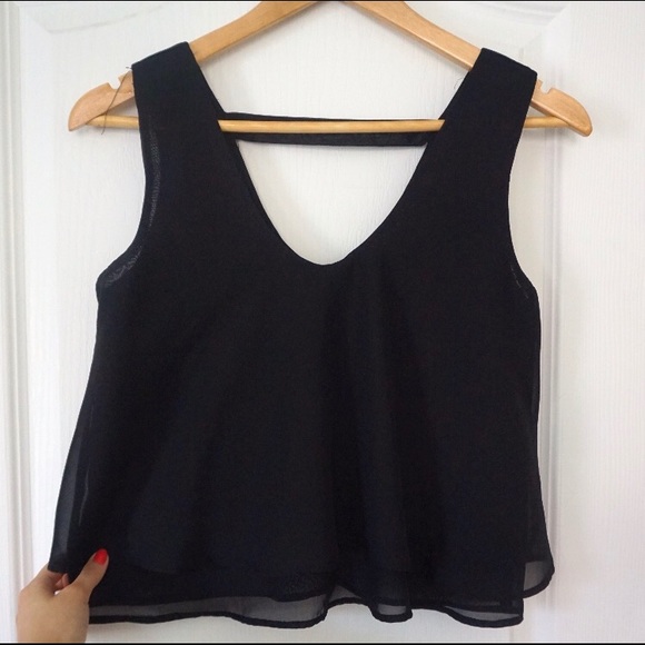 BLACK TANK TOP - Picture 1 of 5